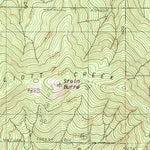 United States Geological Survey Squaw Lakes, OR-CA (1983, 24000-Scale) digital map