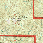 United States Geological Survey Squaw Lakes, OR-CA (1996, 24000-Scale) digital map