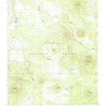 United States Geological Survey Squaw Mountain, AZ (1989, 24000-Scale) digital map