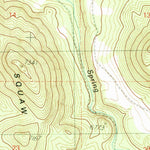 United States Geological Survey Squaw Mountain, AZ (1989, 24000-Scale) digital map