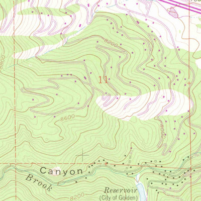 United States Geological Survey Squaw Pass, CO (1957, 24000-Scale) digital map
