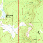 United States Geological Survey Squaw Peak, AZ (1980, 24000-Scale) digital map
