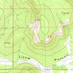 United States Geological Survey Squaw Peak, AZ (1980, 24000-Scale) digital map