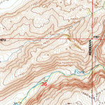 United States Geological Survey Squaw Spring, WY (1992, 24000-Scale) digital map