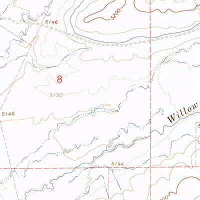 United States Geological Survey Squaw Valley Ranch, NV (1965, 24000-Scale) digital map