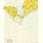 United States Geological Survey Squibnocket, MA (1951, 31680-Scale) digital map