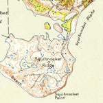 United States Geological Survey Squibnocket, MA (1951, 31680-Scale) digital map