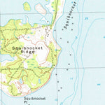 United States Geological Survey Squibnocket, MA (1972, 25000-Scale) digital map