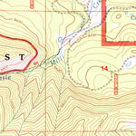 United States Geological Survey Squirrel Creek, CO (2001, 24000-Scale) digital map
