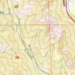 United States Geological Survey Squirrel Creek, CO (2001, 24000-Scale) digital map