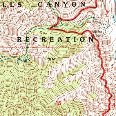 United States Geological Survey Squirrel Prairie, OR-ID (1995, 24000-Scale) digital map