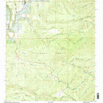 United States Geological Survey Squirrel Springs Canyon, NM (1999, 24000-Scale) digital map