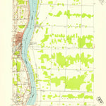 United States Geological Survey St. Clair, MI (1952, 24000-Scale) digital map