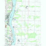 United States Geological Survey St. Clair, MI (1991, 24000-Scale) digital map