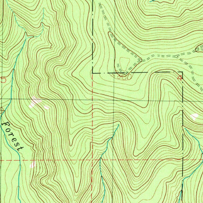 United States Geological Survey Stabler, WA (1983, 24000-Scale) digital map