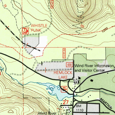 United States Geological Survey Stabler, WA (1998, 24000-Scale) digital map