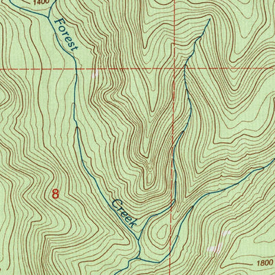 United States Geological Survey Stabler, WA (1998, 24000-Scale) digital map
