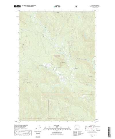 United States Geological Survey Stabler, WA (2020, 24000-Scale) digital map