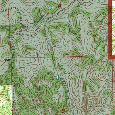 United States Geological Survey Stacey, MT (1995, 24000-Scale) digital map
