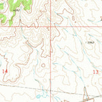 United States Geological Survey Stack Rocks, MT-WY (1970, 24000-Scale) digital map