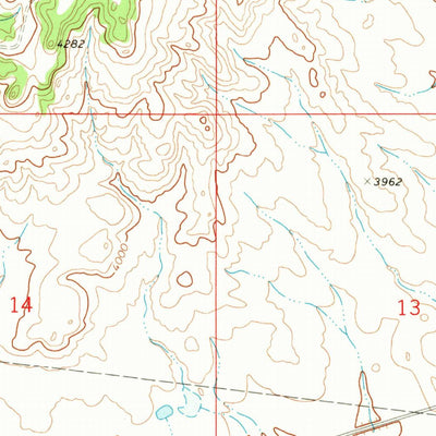 United States Geological Survey Stack Rocks, MT-WY (1970, 24000-Scale) digital map
