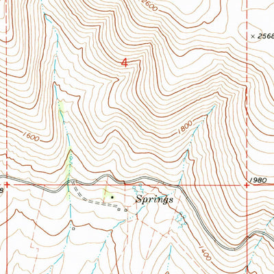 United States Geological Survey Stacker Butte, WA-OR (1974, 24000-Scale) digital map