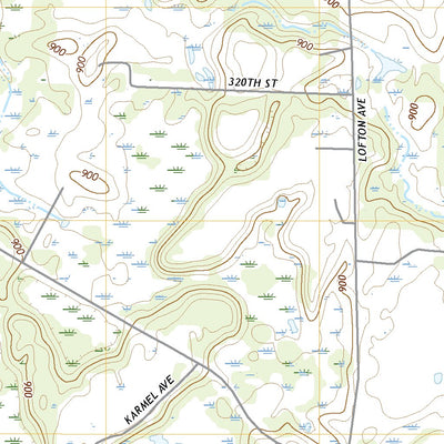 United States Geological Survey Stacy, MN (2022, 24000-Scale) digital map