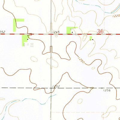 United States Geological Survey Stacyville, IA-MN (1972, 24000-Scale) digital map