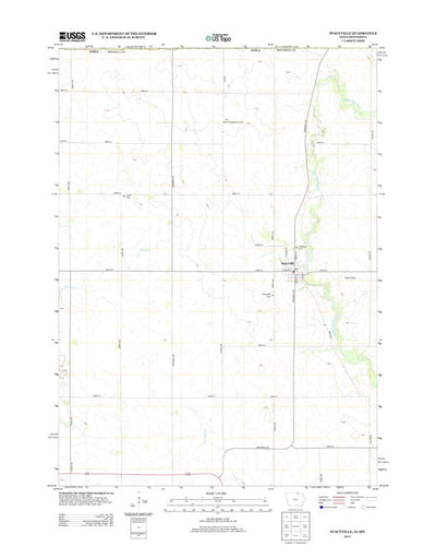 United States Geological Survey Stacyville, IA-MN (2013, 24000-Scale) digital map