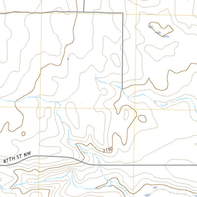United States Geological Survey Stady, ND (2020, 24000-Scale) digital map