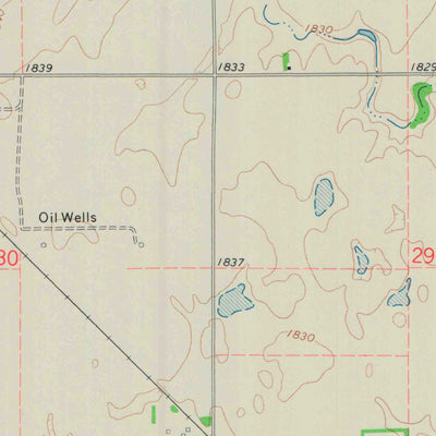 United States Geological Survey Stafford, KS (1971, 24000-Scale) digital map
