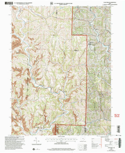 United States Geological Survey Stafford, OH (2002, 24000-Scale) digital map