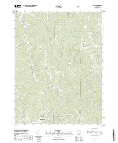 United States Geological Survey Stafford, OH (2023, 24000-Scale) digital map