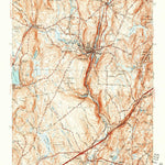 United States Geological Survey Stafford Springs, CT (1952, 31680-Scale) digital map