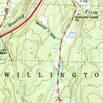 United States Geological Survey Stafford Springs, CT (1983, 24000-Scale) digital map