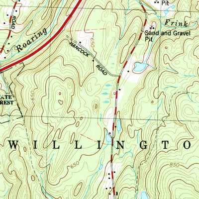 United States Geological Survey Stafford Springs, CT (1983, 24000-Scale) digital map