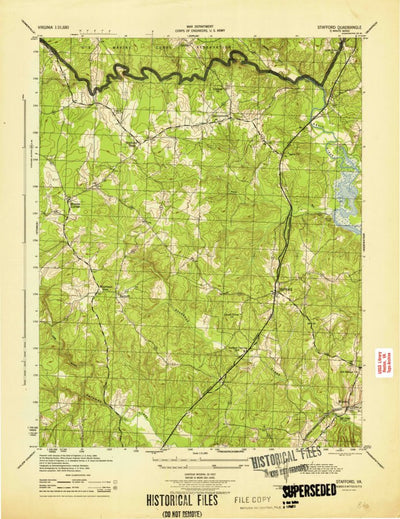 United States Geological Survey Stafford, VA (1944, 31680-Scale) digital map