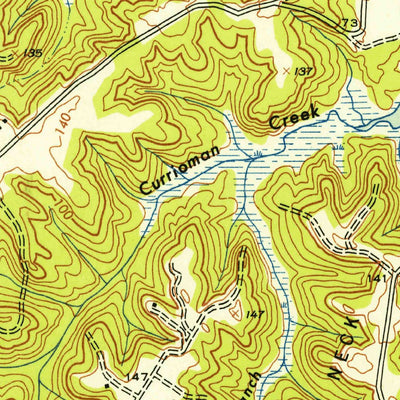United States Geological Survey Stafford, VA (1952, 24000-Scale) digital map