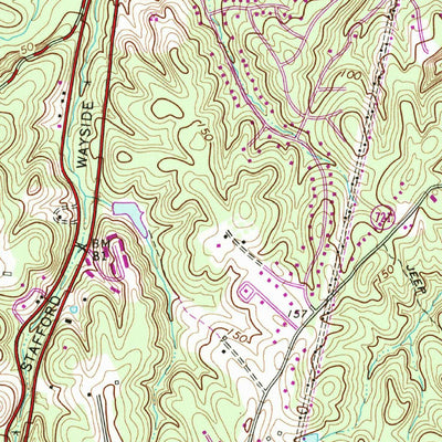 United States Geological Survey Stafford, VA (1966, 24000-Scale) digital map