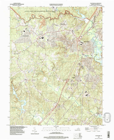 United States Geological Survey Stafford, VA (1994, 24000-Scale) digital map