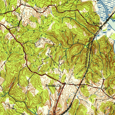 United States Geological Survey Stafford, VA-MD (1926, 62500-Scale) digital map