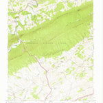 United States Geological Survey Staffordsville, VA (1965, 24000-Scale) digital map