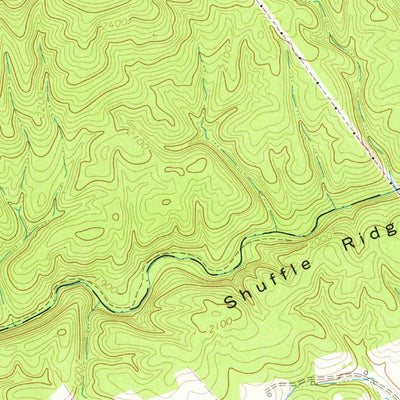 United States Geological Survey Staffordsville, VA (1965, 24000-Scale) digital map