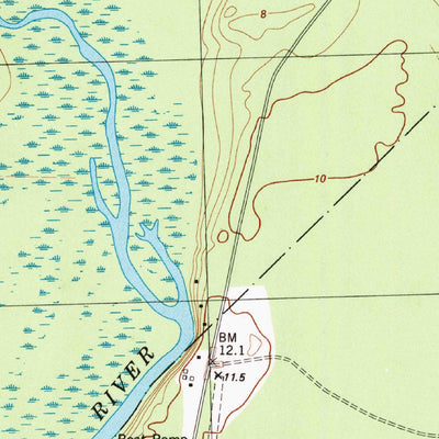 United States Geological Survey Stag Park, NC (1981, 24000-Scale) digital map