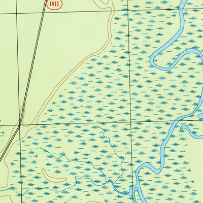 United States Geological Survey Stag Park, NC (1981, 24000-Scale) digital map