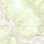 United States Geological Survey Stage Canyon, CO (1972, 24000-Scale) digital map