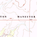 United States Geological Survey Stage Canyon, CO (1993, 24000-Scale) digital map