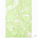 United States Geological Survey Stahl Peak, MT (1963, 24000-Scale) digital map