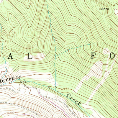 United States Geological Survey Stahl Peak, MT (1963, 24000-Scale) digital map