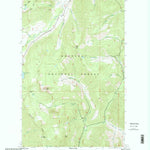 United States Geological Survey Stahl Peak, MT (1997, 24000-Scale) digital map